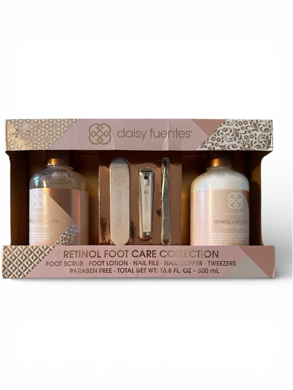 Daisy Fuentes Retinol Foot Care Collection New!